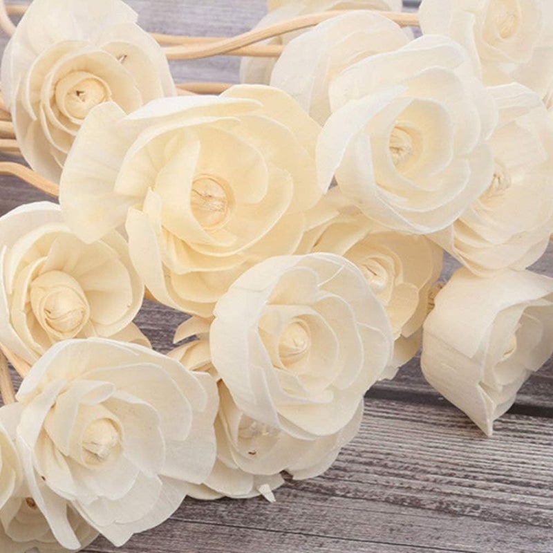 كلاراكو أعواد معطرة من كلاركو مصنوعة من خشب الروطان، أعواد معطرة للزيوت العطرية، لزجاجات معطرة، 5 قطع (النمط 2) - Image 4