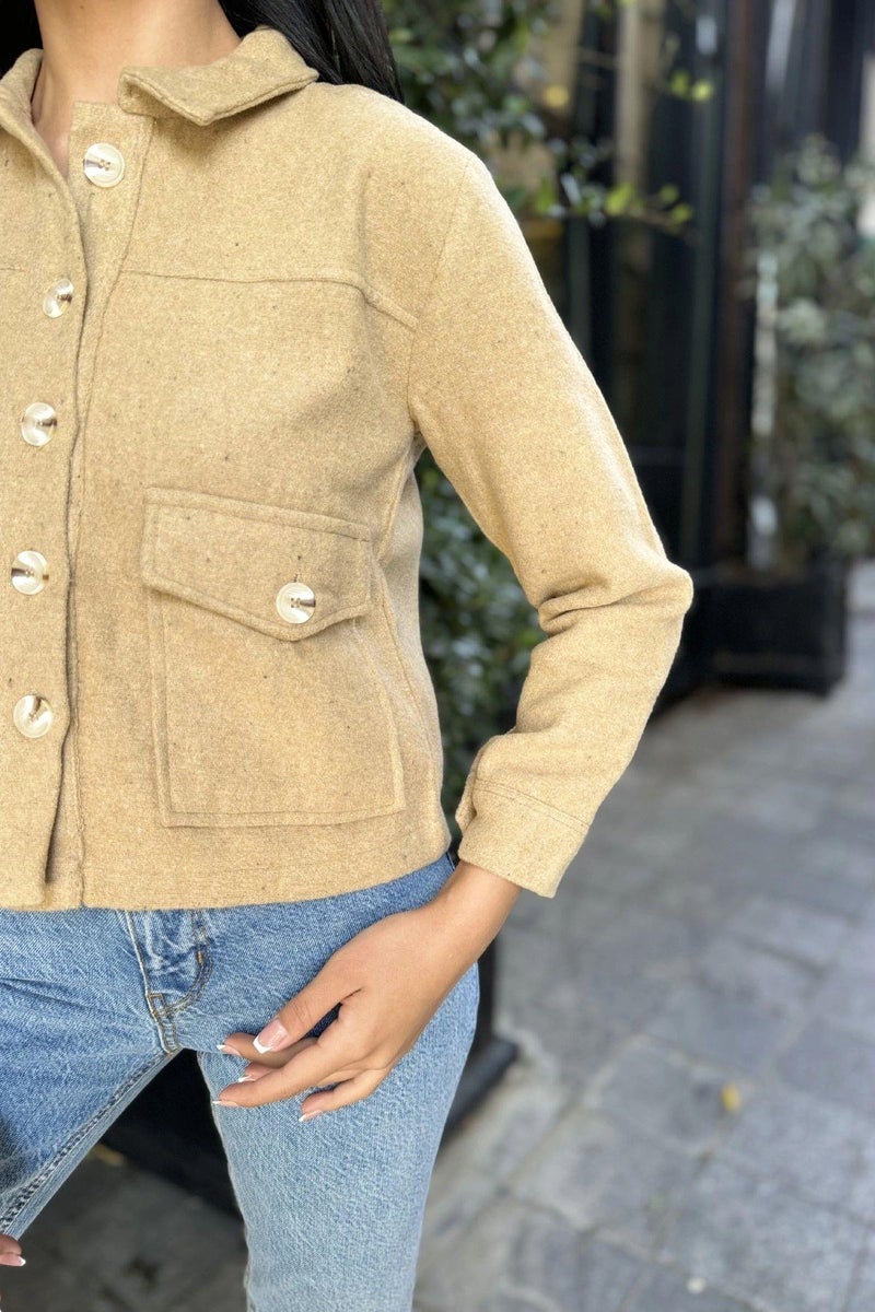 Weshaya Jacket Women Caramel - Image 4