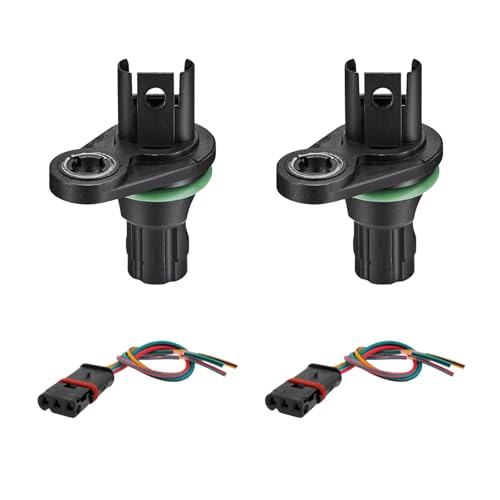 AUTO OCCASION 13627525014 2Pack Camshaft Position Sensor with Connector Replacement for BMW 528i 535i X6 325i 325xi 330i 330xi 328i 335i 1 Series M - Image 1