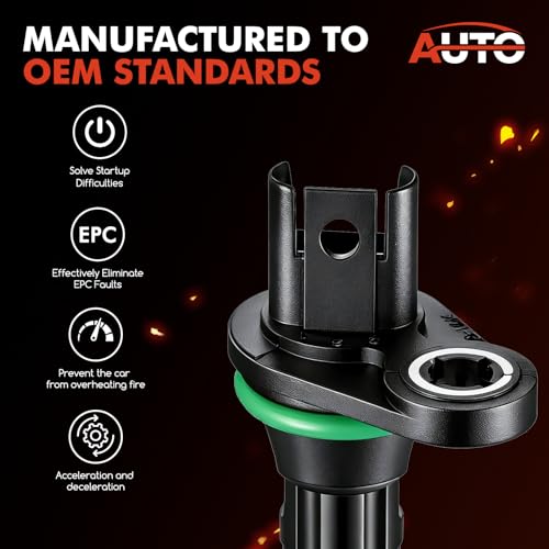 AUTO OCCASION 13627525014 2Pack Camshaft Position Sensor with Connector Replacement for BMW 528i 535i X6 325i 325xi 330i 330xi 328i 335i 1 Series M - Image 5