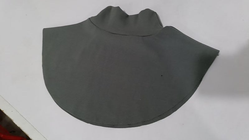 Women'S Solid Color High Elastic Fleece High Collar Fake Collar Base Decoration Collar Wool Warm Cervical Spine Protection In - Image 1