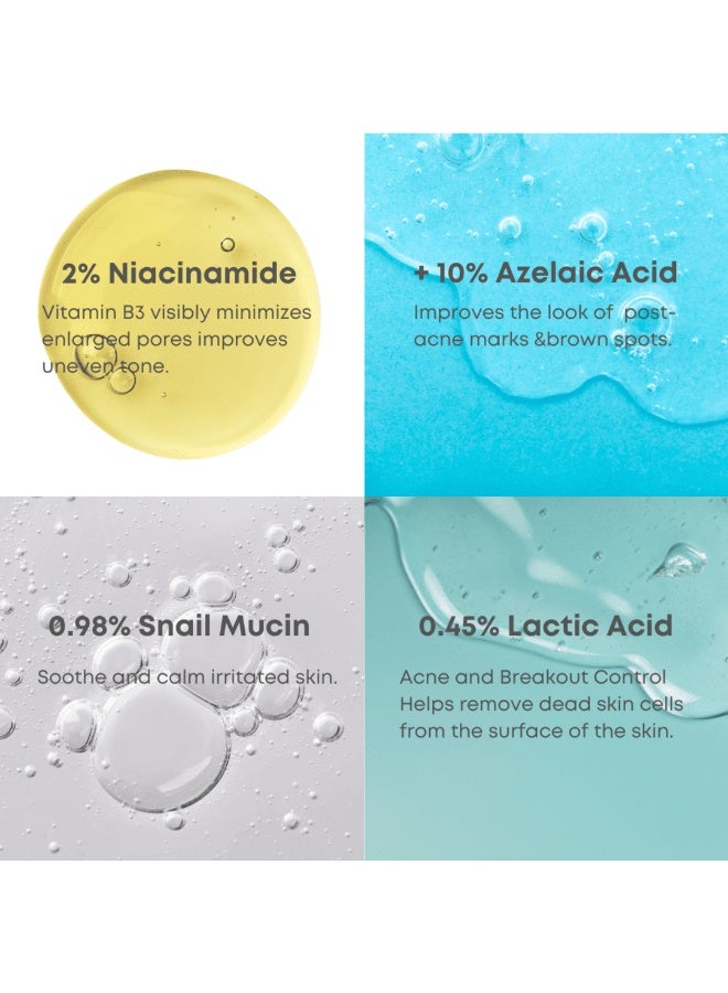 نايلس [NINELESS] Azelaic Acid Serum Duo Set (Free Gift  Azelaic Acid Cream 15ml (2ea)) - Image 4