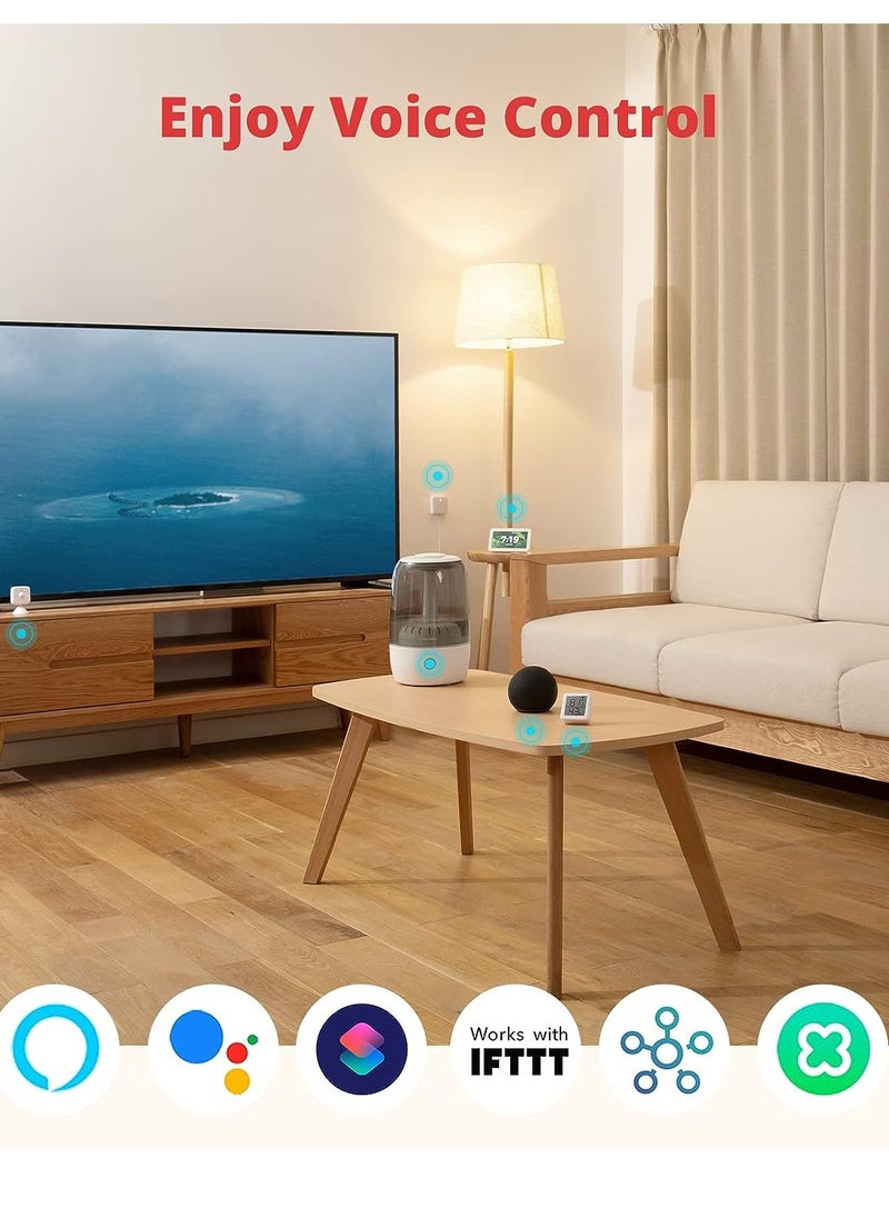 SwitchBot SwitchBot Hub Mini Smart IR Remote – WiFi Universal Control for AC, TV, Smart Home Automation, Works with Alexa, Google Home, Siri, IFTTT  - Image 4