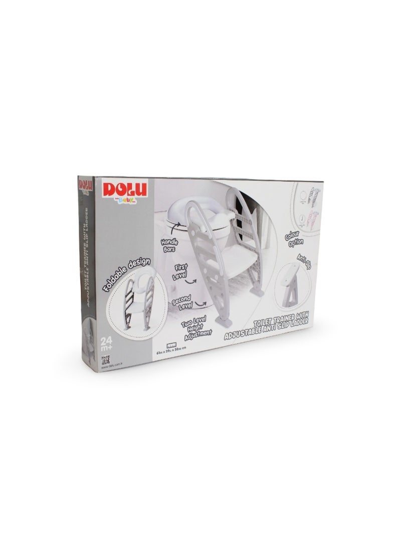 Dolu Toilet Trainer with Adjustable Anti-Slip Ladder - Image 2