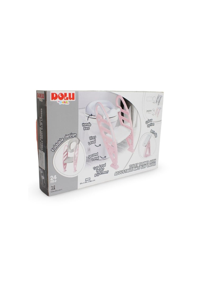 Dolu Toilet Trainer with Adjustable Anti-Slip Ladder - Image 3