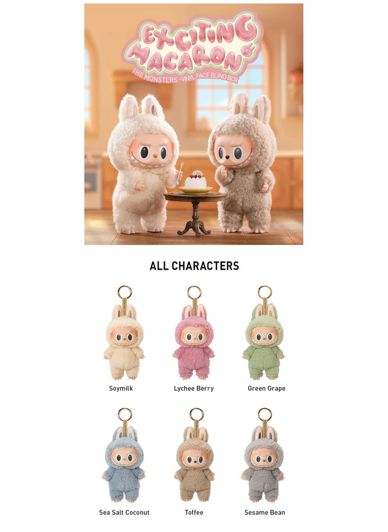 null - Labubu THE MONSTERS Exciting Macaron Series SET Pop Mart blind box Collectible Toy Art - Image 1