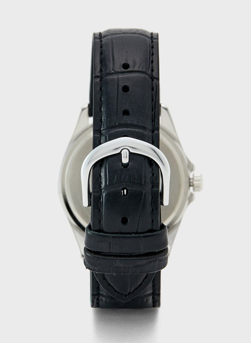 CASIO Classic Leather Strap Analog Watch - Image 3