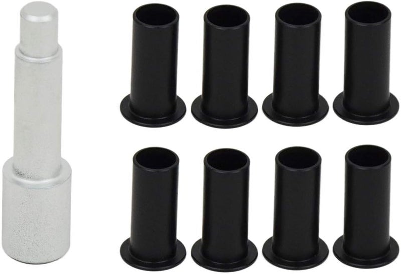 Kentrol Hinge Liners (4 Door) 70002, Black - Image 1