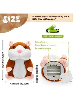 Kids Toddler Toys Talking Hamster Repeats What You Say Interactive Plush Repeating Toy Perfect Birthday Gifts for Boys Girls - pzsku/ZC7D5EADA385B30C8ED91Z/45/_/1699357491/7e17af5c-7186-421c-8ec3-8013fb40ec51