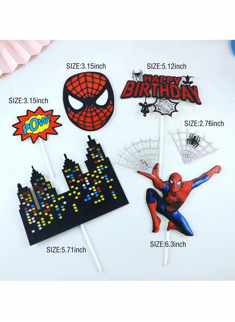 SYOSI Cake Toppers for Kids Birthday Cake Decorations  - Image 3