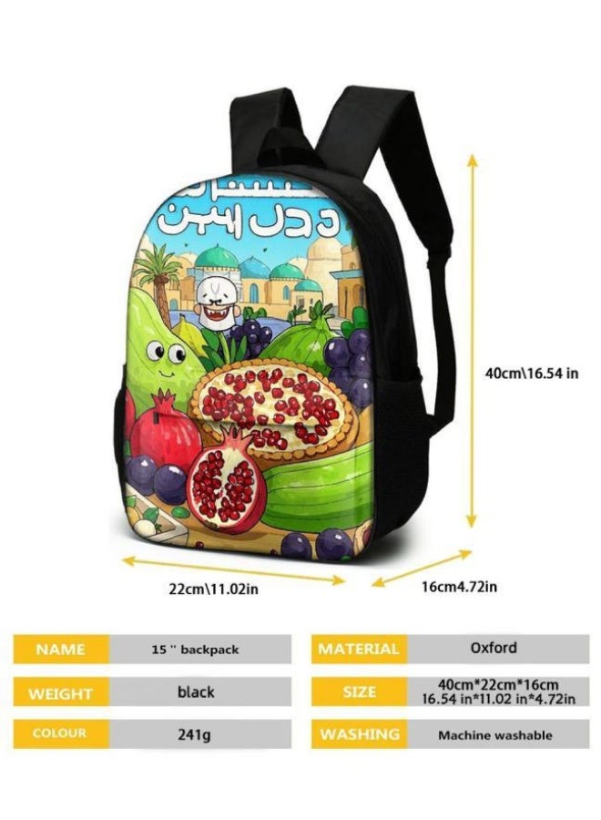 The latest universal cartoon new three-piece schoolbag (for students, teenagers, children) - 279