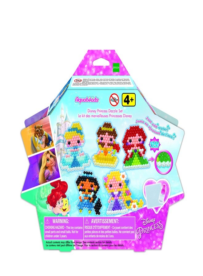 Aquabeads Disney Princess Dazzle - Complete Arts & Crafts Kit for Children - Over 600 Beads to Create Your Favorite Disney Princess Characters! - Image 5