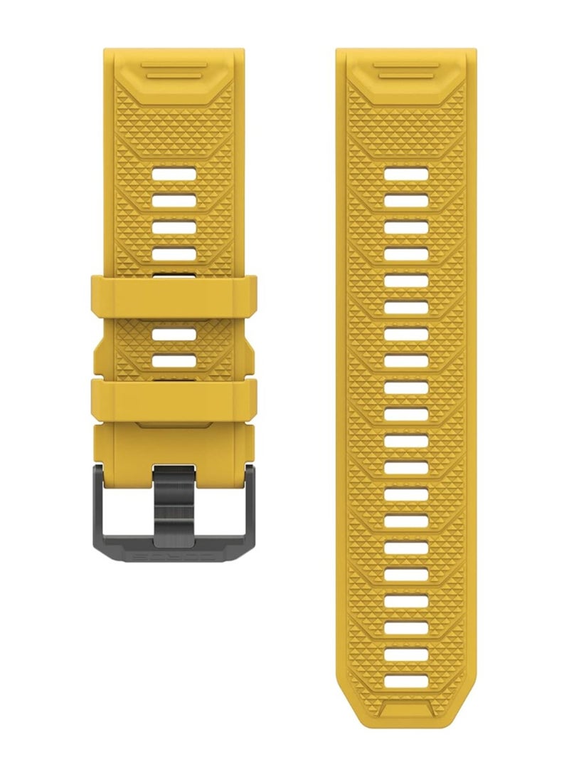 Vertix 2 Silicone Band Yellow