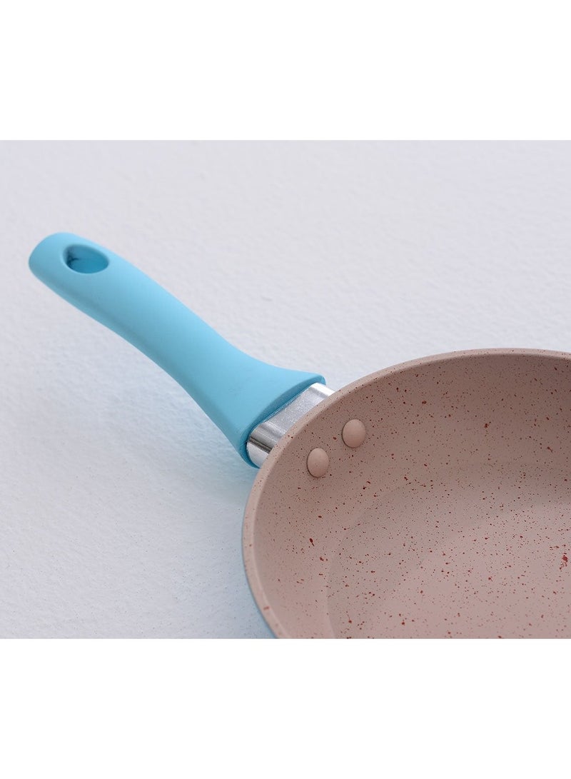 SYNMORE 14cm Non Stick Marble Coating Frying Pan - Image 4