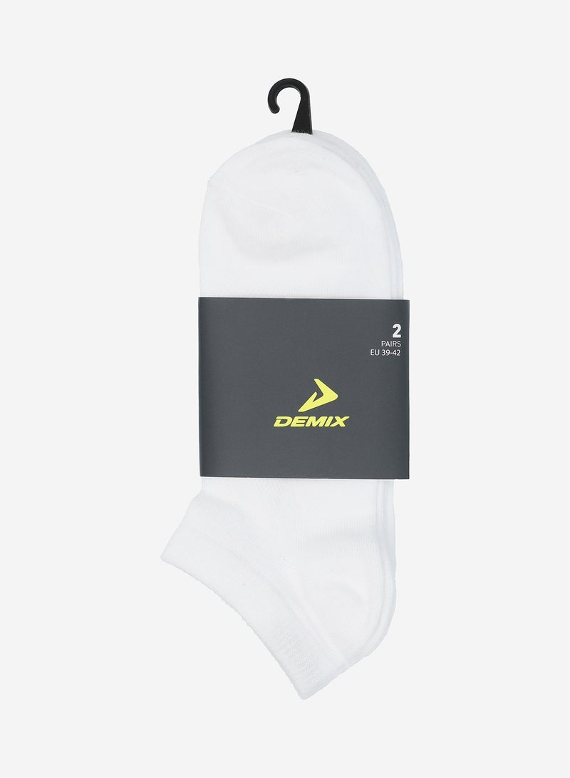 Demix Sports socks 2 pairs White EU 44-47 - Image 3