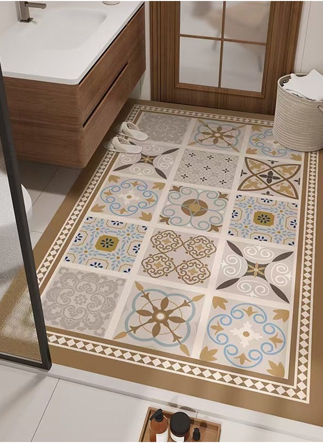 Aissiora - Diatom mud bath mat Super soft absorbent bath mat Entrance door carpet Non-slip quick-drying mats Bathroom mats Kitchen mats - Image 1
