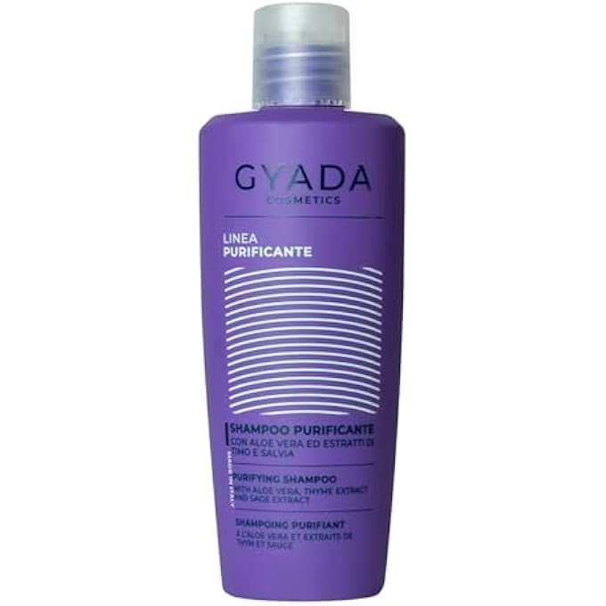GYADA COSMETICS , CLEANSING, ANTI-DANDRUFF SHAMPOO FOR SENSITIVE SCALP, WITH DERMO-CLEANSING AND SEBUM NORMALIZING EFFECT, 250 ML - Image 1