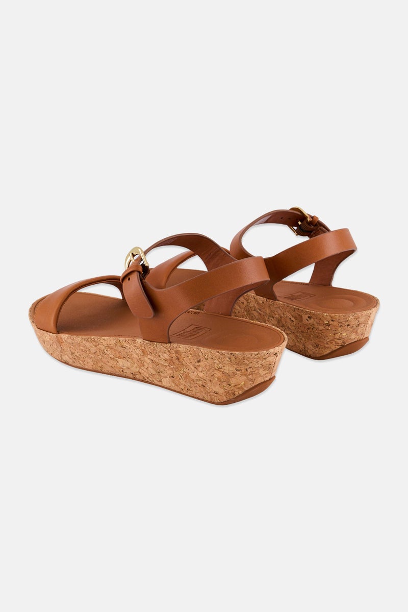 FitFlop Women Bon Back Strap Adjustable Sandals, Brown - Image 2