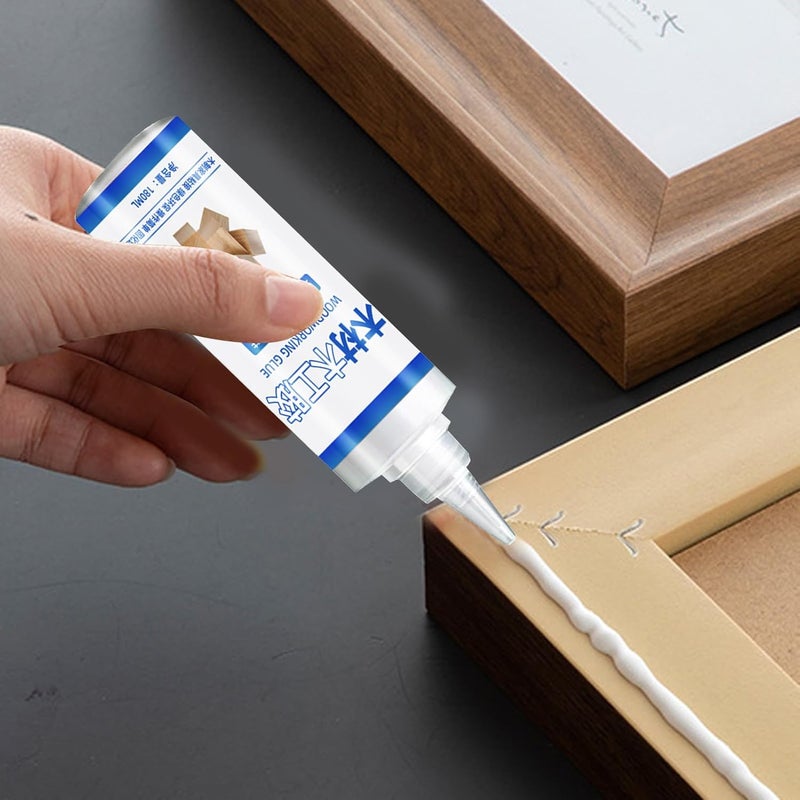 Professional Wood Glue 180ml Transparent Carpenter Adhesive for Furniture Repair DIY Crafts - Image 4