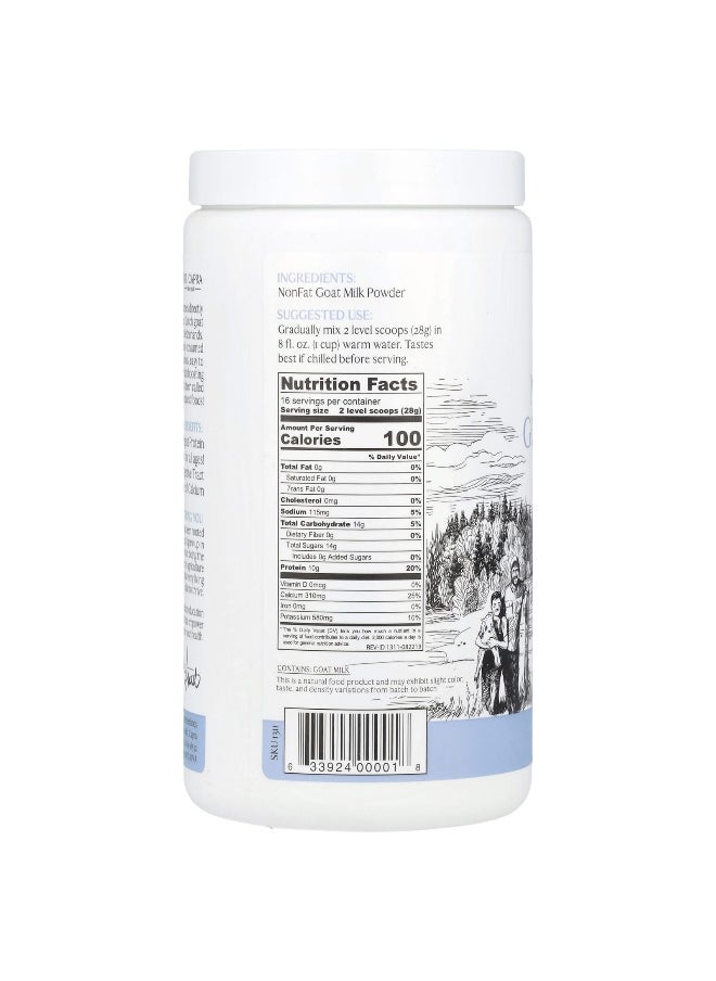 Mt Capra Mt. Capra, Nonfat Goat Milk, 1 lb (453 g)  - Image 2