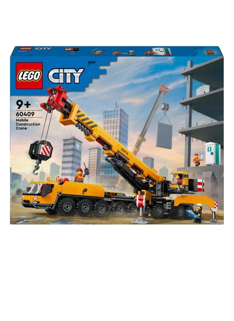 LEGO LEGO CITY Yellow Mobile Construction Crane 60409  - Image 5