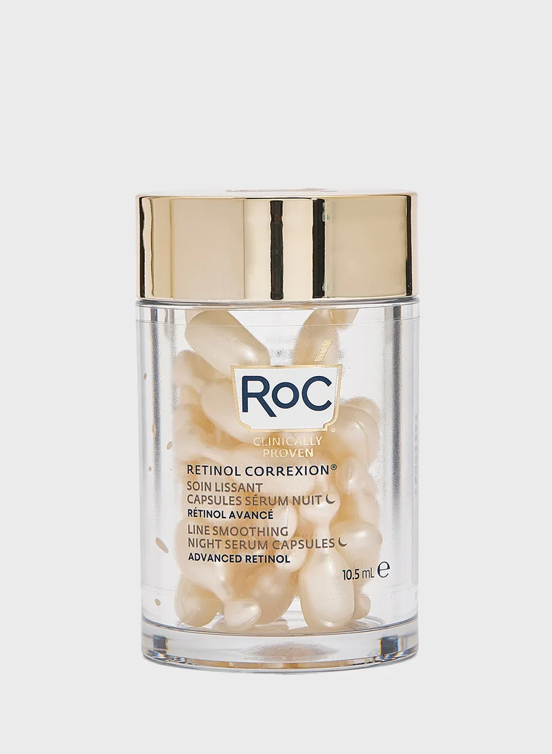 RoC Roc Retinol Correxion Line Smoothing Night Serum Capsules