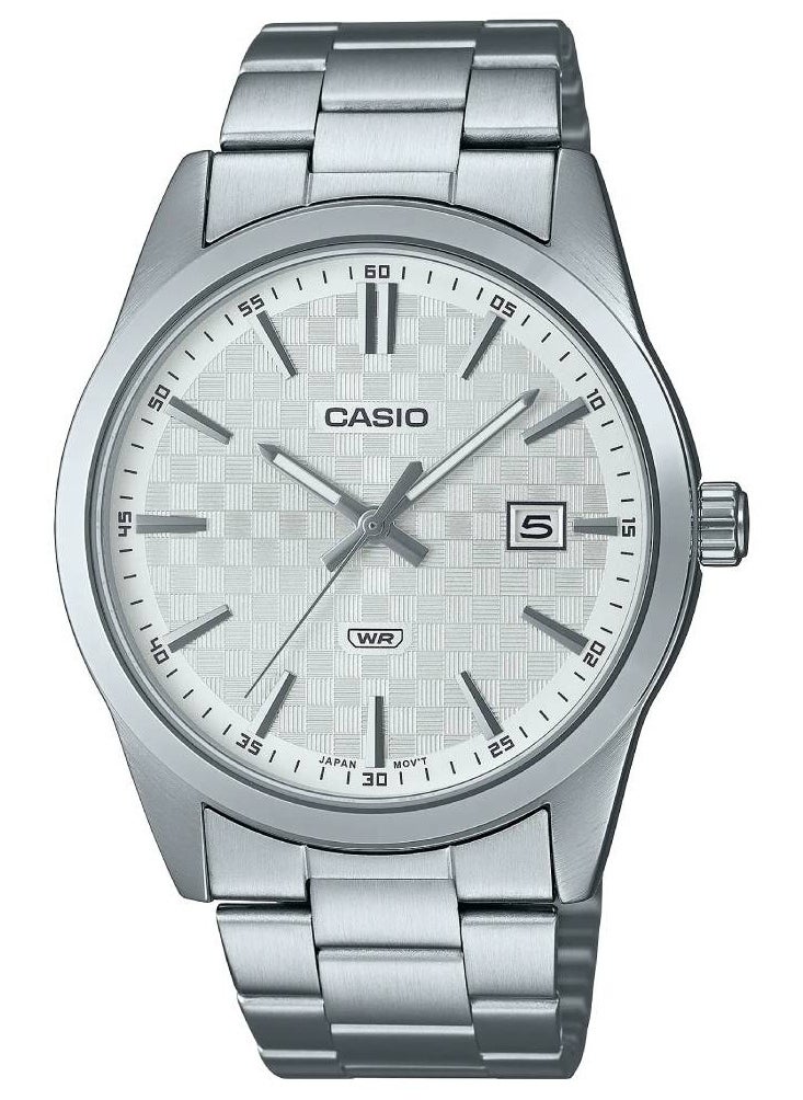 Casio Analog Quartz Stainless Steel Men’s Watch MTP-VD03D-7AUDF