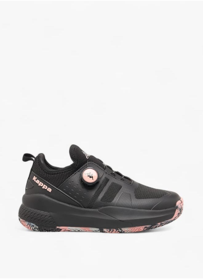 Kappa Girls Colourblock Sports Shoes With Rotating Buckle  - Image 3