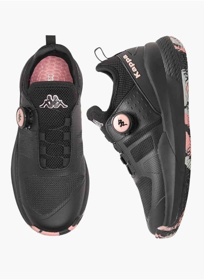 Kappa Girls Colourblock Sports Shoes With Rotating Buckle  - Image 2