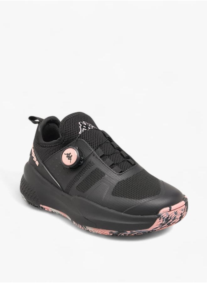 Kappa Girls Colourblock Sports Shoes With Rotating Buckle  - Image 1