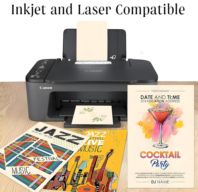 OPENFIRST ورق كريمة ملكية مميزة A3 – 80 GSM بلمسة ناعمة للغاية | أوراق ملونة قابلة للطباعة من الجانبين للفواتير، المكتب، الحرف، الرأسية والمشاريع | عبوة من 50 ورقة - Image 2