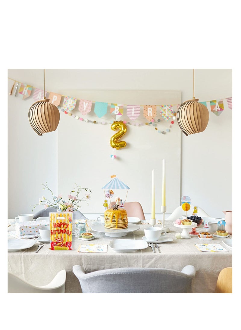 Y&D - Kids Party Favors Bags, 100 Pcs Birthday Goodie Candy Small gift bag Goody Favor Bags for Birthday, Loot - Image 1