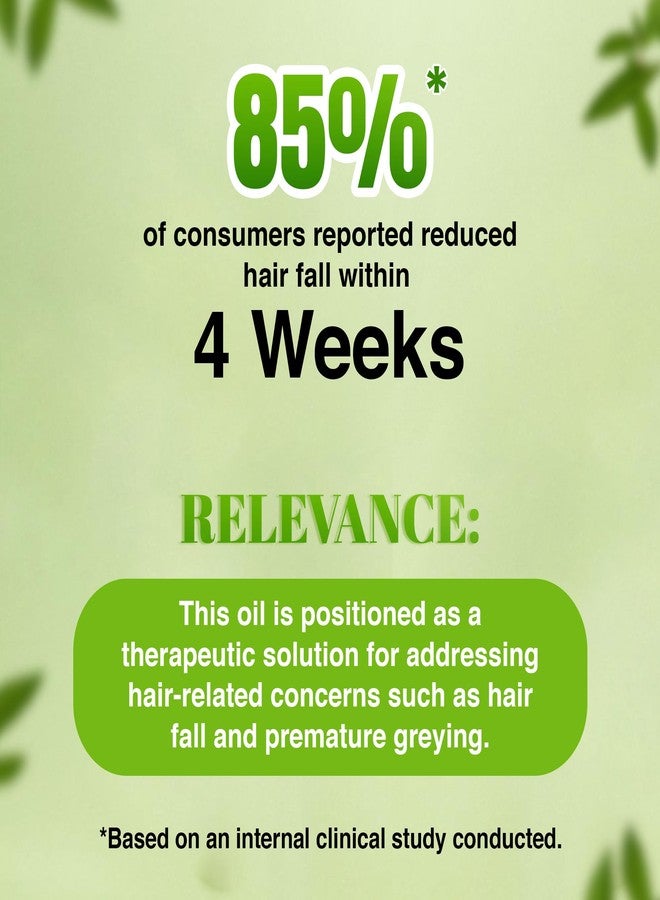 Nimson Kesh Silk Plus Hair Oil | Anti-Greying & Hair Fall Control | Bhringraj & Amla | Nourishes Scalp | Non-Sticky | Unisex | 450ml - Image 4