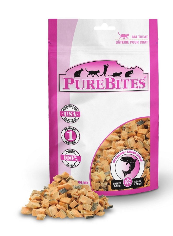 بيور بيتيس طعام سمك السلمون من PureBites للقطط، 0.92 أونصة / 26 جرامًا - الحجم الاقتصادي - Image 1