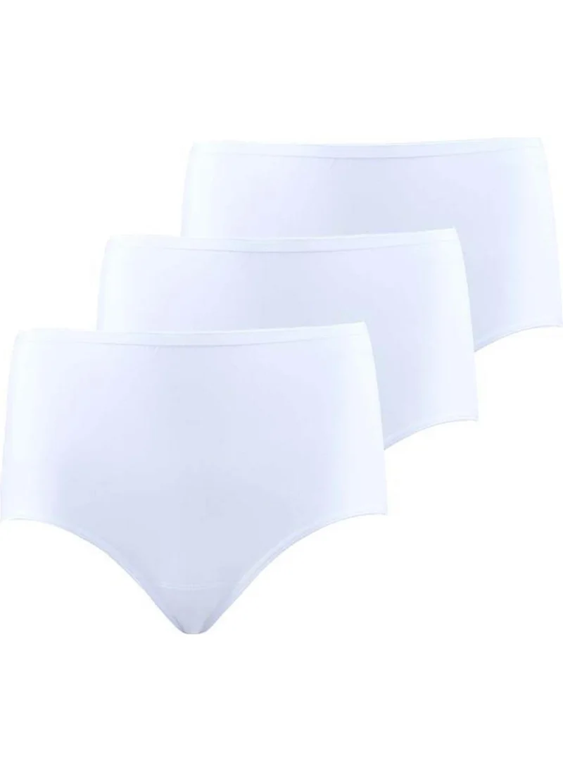 Blackspade Essential 3-Piece High Waist White Briefs 1577