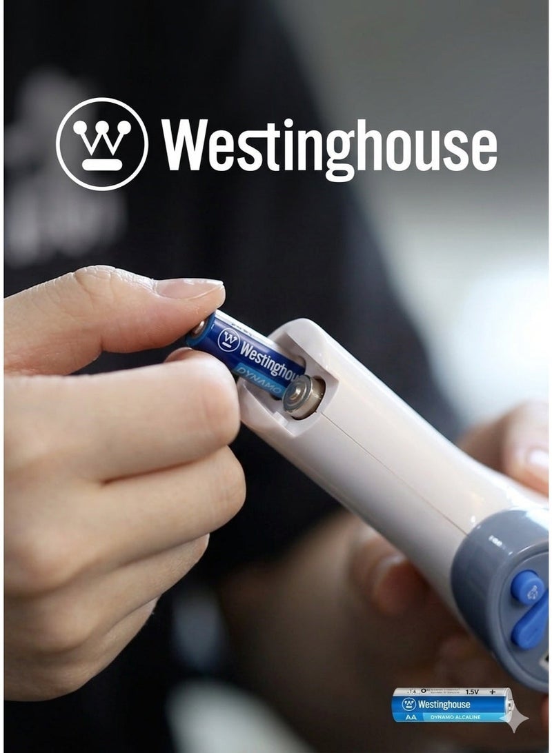 Westinghouse AAA Dynamo Alkaline Batteries 1.5V (Pack of 8) | Long-Lasting Leak-Proof Power for Remotes, Toys, Controllers & Cameras | 10-Year Shelf Life - Image 4