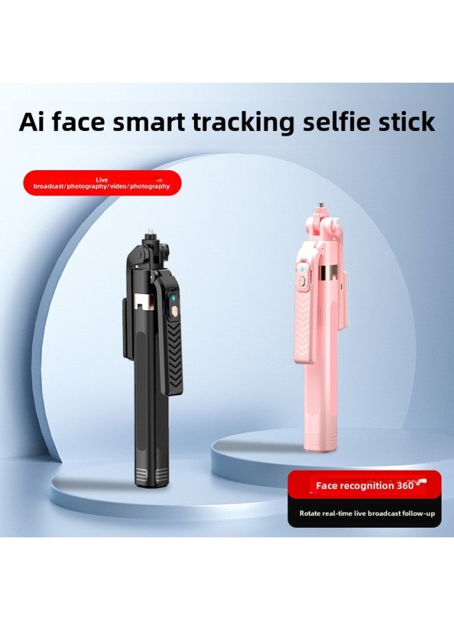 Explosions CL09 Mobile Phone Bluetooth Universal Selfie Stick Face With Hand-held Stabilizer Video Live Drop-Color:CL09-F2 Powder (180CM Double Square Fill Light Charging Bluetooth Remote Control Aluminum Alloy Tube Keel Bracket)  - Image 2