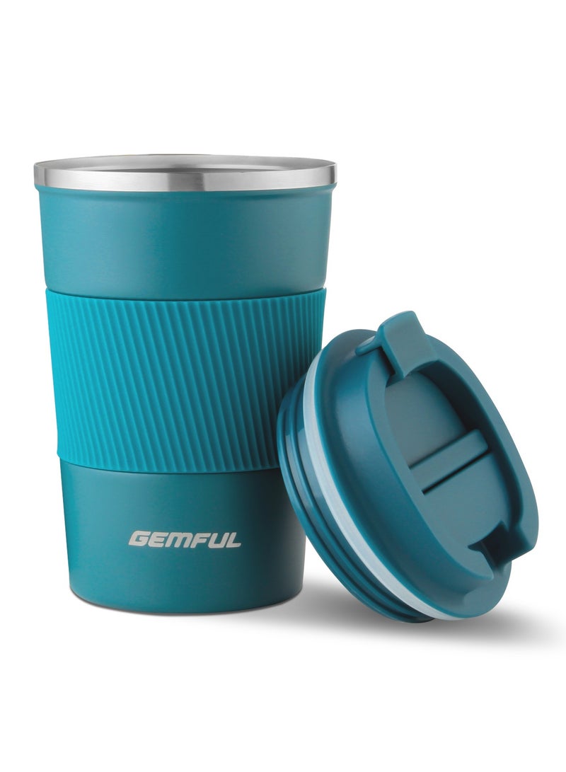 GEMFUL Travel Coffee Mug Stainless Steel Vacuum Ice and Hot Drinks Insulated Tumbler for Home Office Outdoor Works  - Image 1