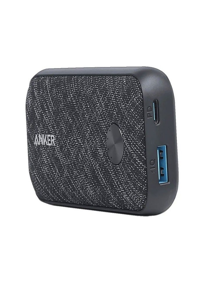 Ankey Anker PowerCore Metro 10000 PD 25W PPS Black Fabric Power Bank, A1246H11 - Image 2