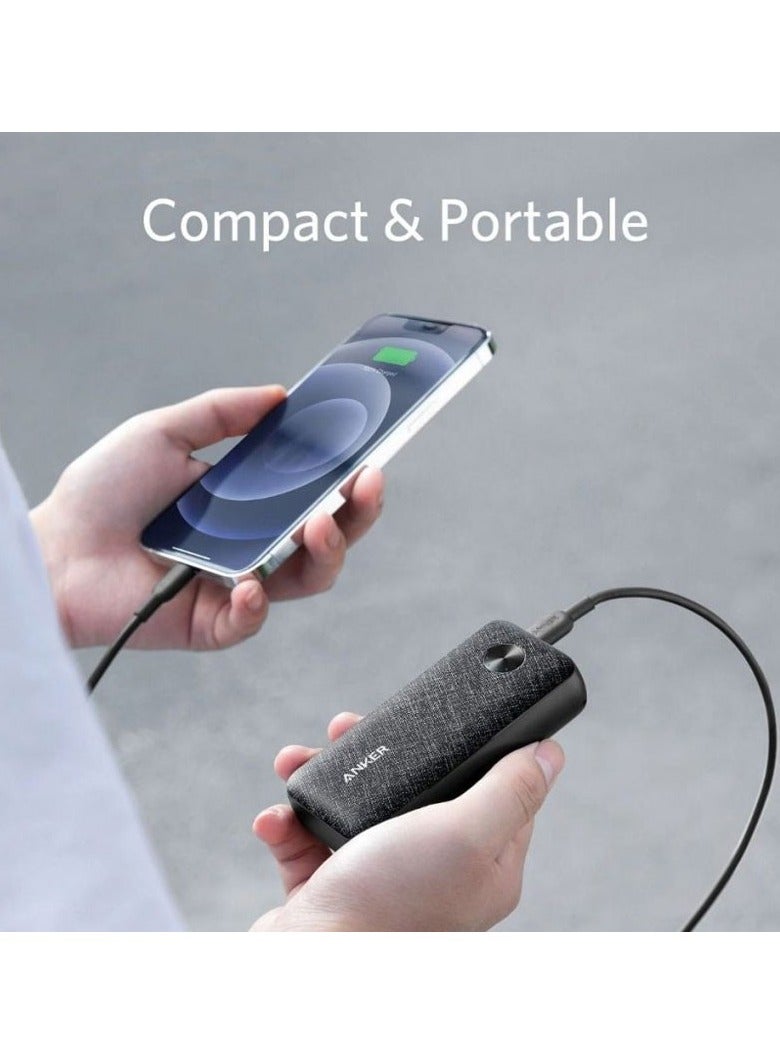 Ankey Anker PowerCore Metro 10000 PD 25W PPS Black Fabric Power Bank, A1246H11 - Image 5