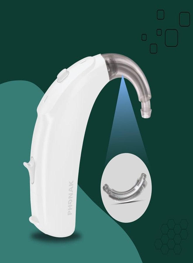 FCS Ear Hook Compatible With Phonak Bolero B70 PR || Hearing Devices Replacement Accessories | Easy Install | Durable ABS Material| Anti-Howling Ear Hook - Image 3