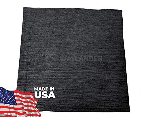 Waylander Waylander Carbon Felt Welding Blanket  Made in USA Flame Retardant Fabric Up to 1800F Easy to Cut Fire Proof Mat 