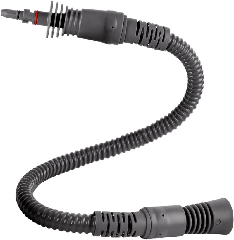 Sionlan 32.8in Steam Extension Hose Replacement Parts Compatible with Bissell SteamShot Hard Surface Cleaner, High Temperature Resistant Plastic, Gray, 1 Pack - Image 1