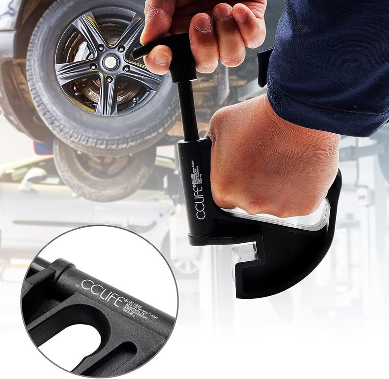 CCLIFE 2-Piece Tyre Bead Down Holder Bead Pressure Tyre Changer Tyre Bead Clamp Bead Holder Tyre Assembly Aid Tool - Image 2