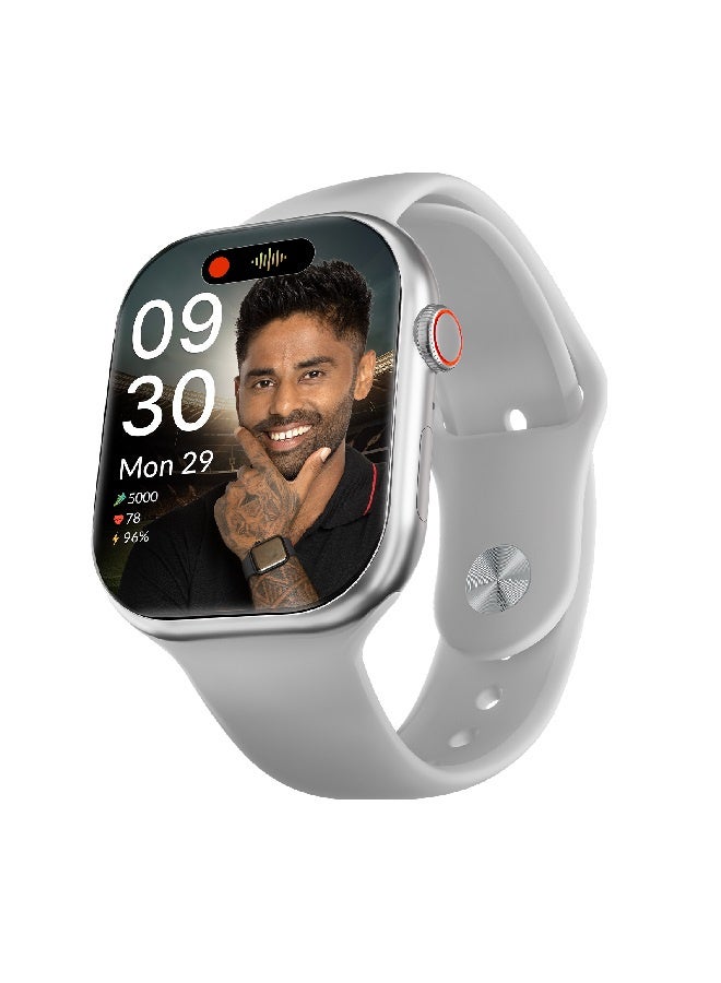 W&O X10 Series 10 Wearfit Pro SmartWatch 2.2 Inch SUPER AMOLED Screen Unlock AI Chat GPT GPS NFC Bluetooth V5 Call Wireless Charger - Image 1