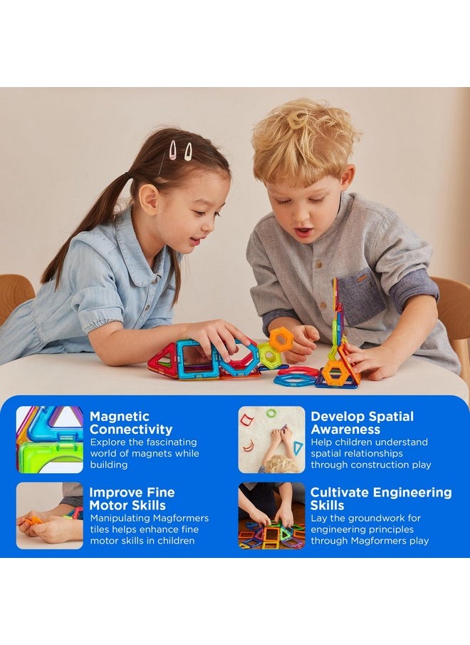 Magformers Alien Wow 22Pc Set | Magnetic Tiles Building Blocks, Educational Stem Toy Set | Magnetic Building Tiles For Kids To Develop Problem-Solving Abilities And Shape Recognition  - Image 3