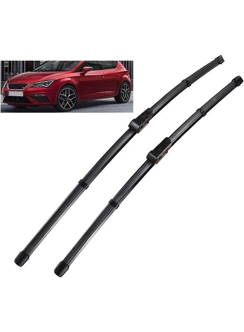 Elshafey Windshield Wiper Blades For Seat Leon MK3 5F 5F8 2012-2020 Wiper LHD Front Wiper Blades Windshield Windscreen Window Car Rain Brushes - Image 1