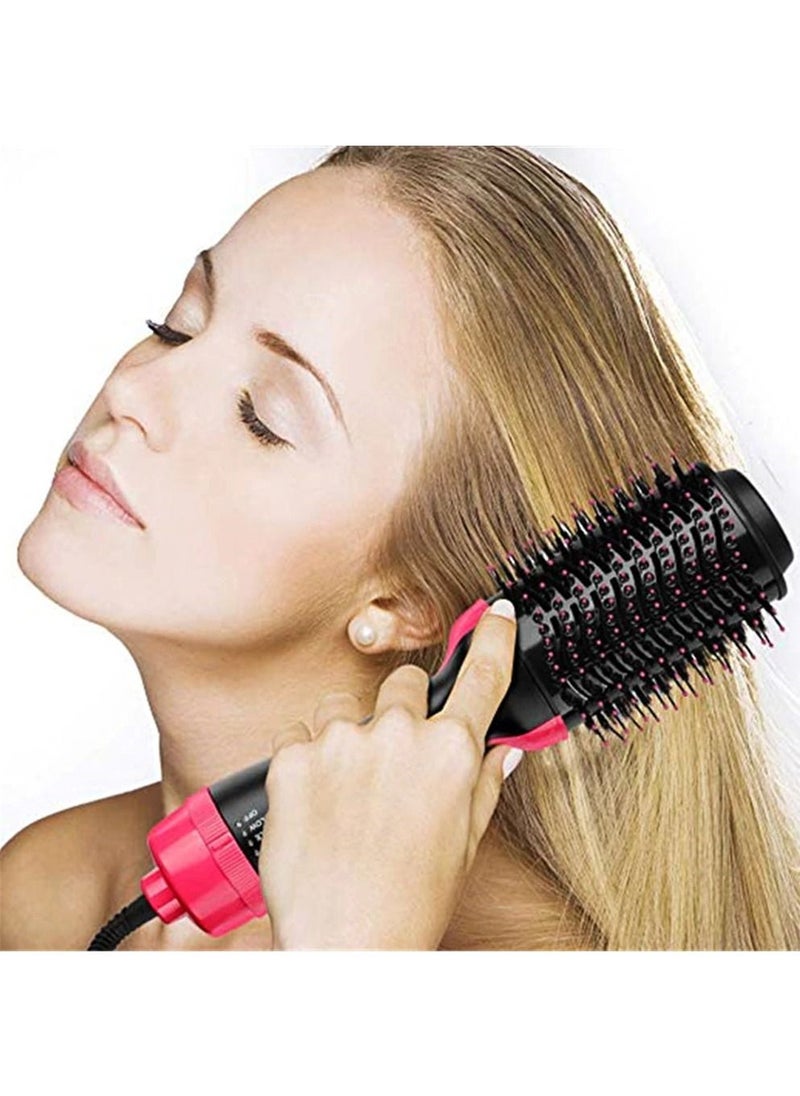 One Step Professional 1 Step Hair Dryer Comb Volumizer 2 in 1 Hot Air Curling Iron Rotating Comb  - Image 1