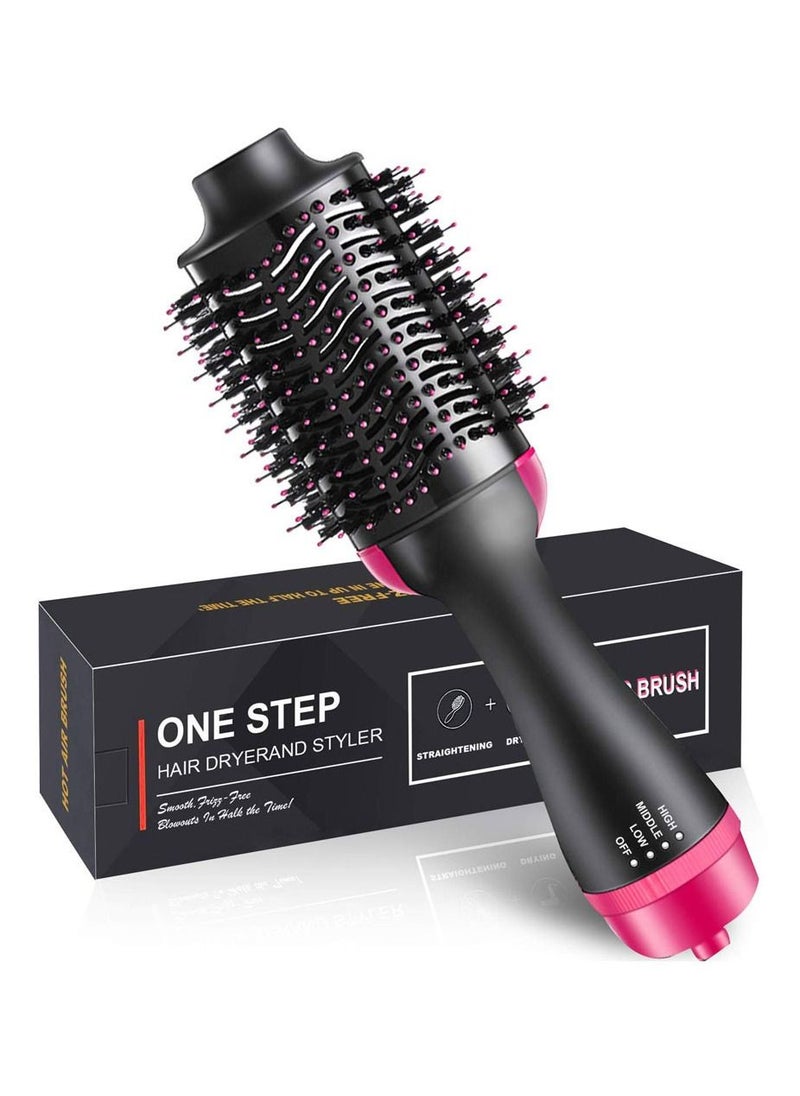 One Step Professional 1 Step Hair Dryer Comb Volumizer 2 in 1 Hot Air Curling Iron Rotating Comb  - Image 2
