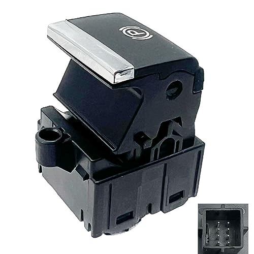 DEVMO Electronic Auto Hand Brake Button Parking Switch Compatible with 2016-2018 Civic Replaces 35355-TBA-A01 - Image 1